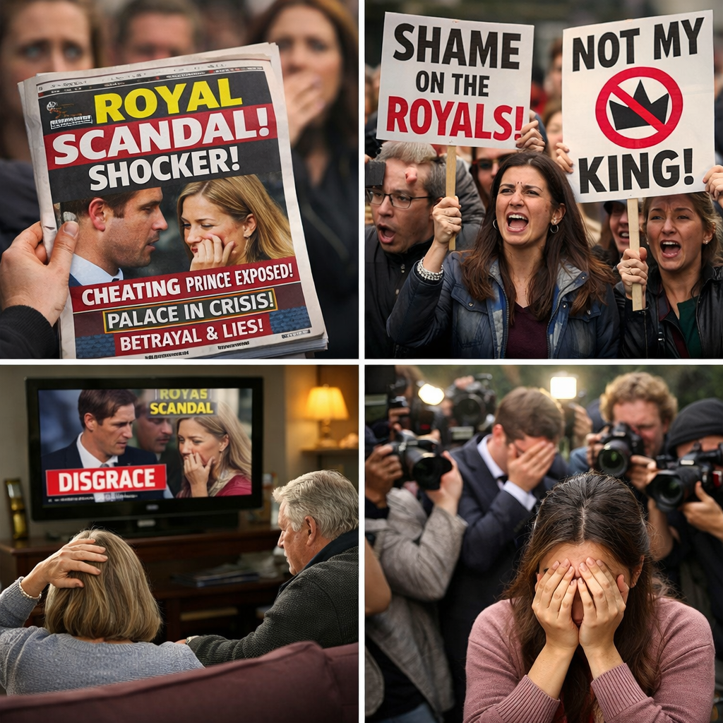 Reacciones de la sociedad española ante escándalos de la realeza.