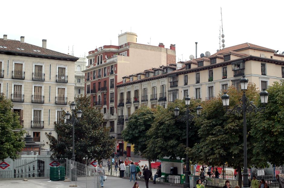 Evento cultural al aire libre en Chueca