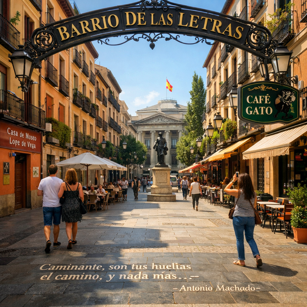 Paseo por el Barrio de las Letras
