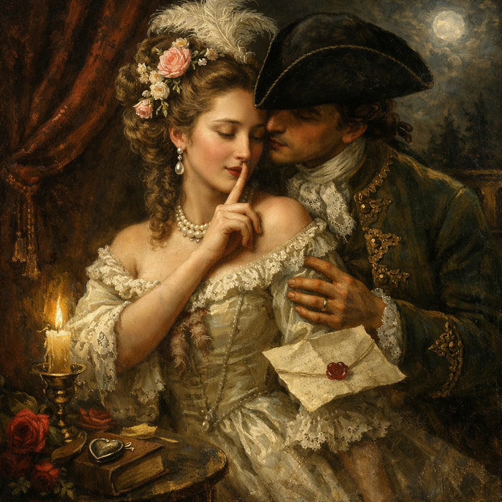 Retrato de una pareja real rodeada de misterio y amor prohibido.