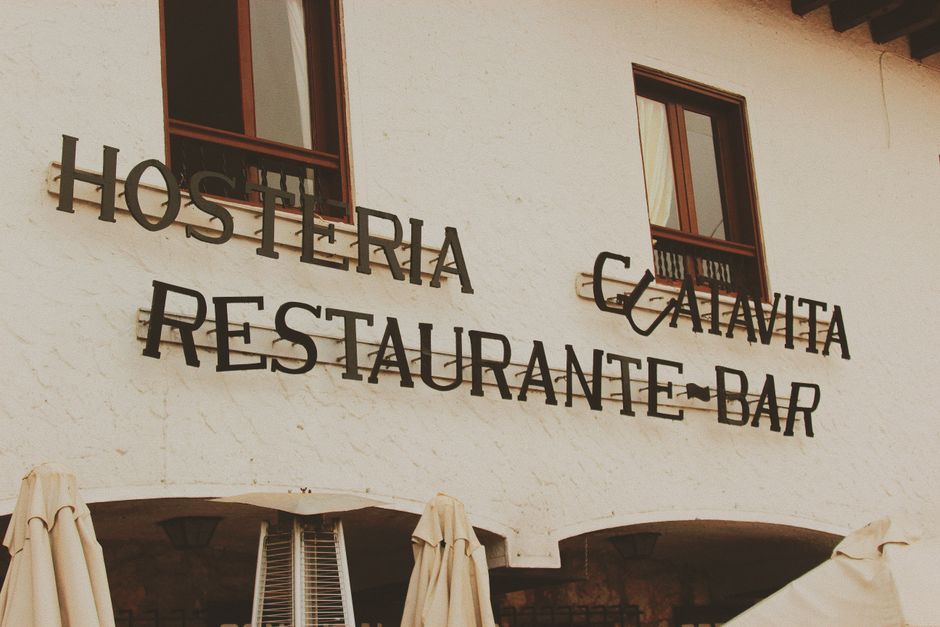 Restaurante característico del Barrio de las Letras en Madrid.