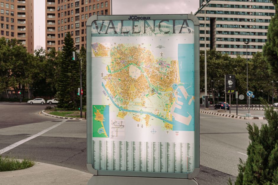 Mapa histórico de Chueca en Madrid