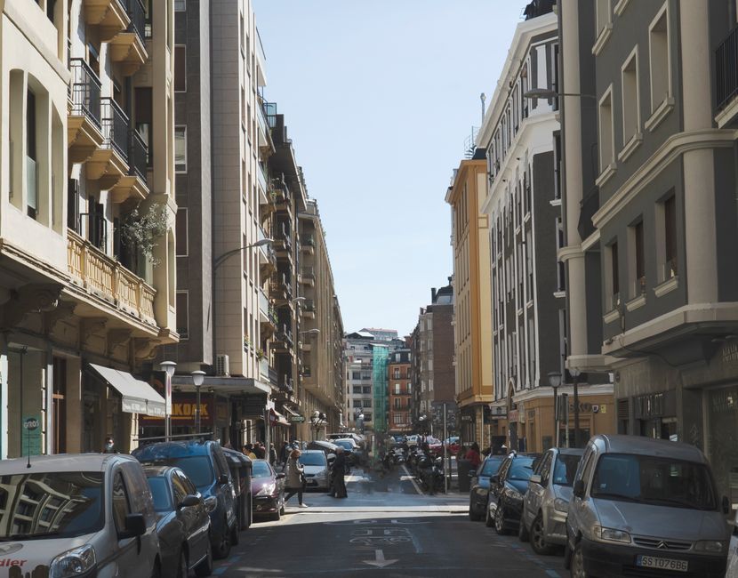 Calle del Barrio de Lavapiés en Madrid