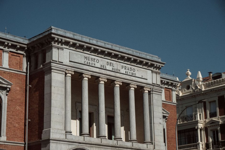Exterior de un museo gratuito en Madrid