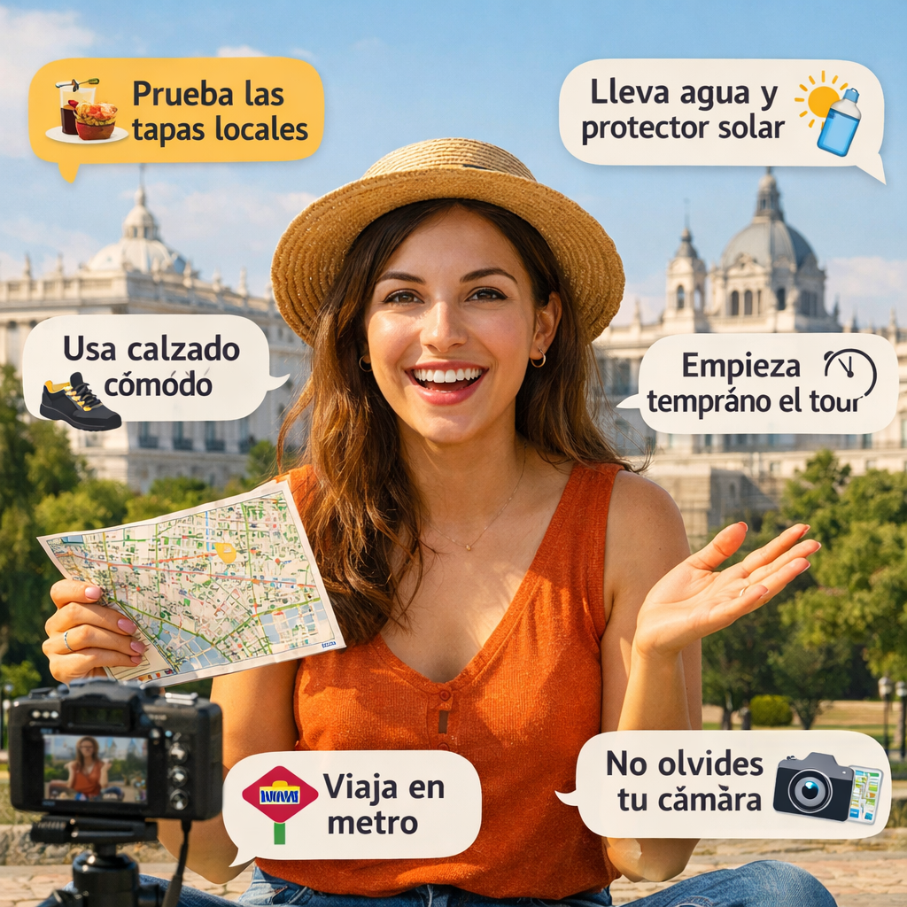 Consejos prácticos para aprovechar al máximo un free tour en Madrid.