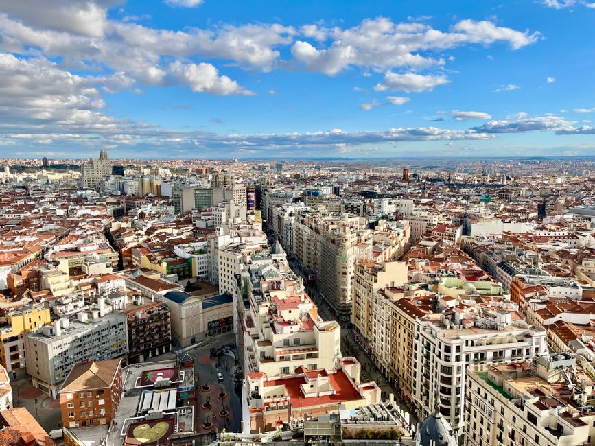 Evento cultural al aire libre en Madrid