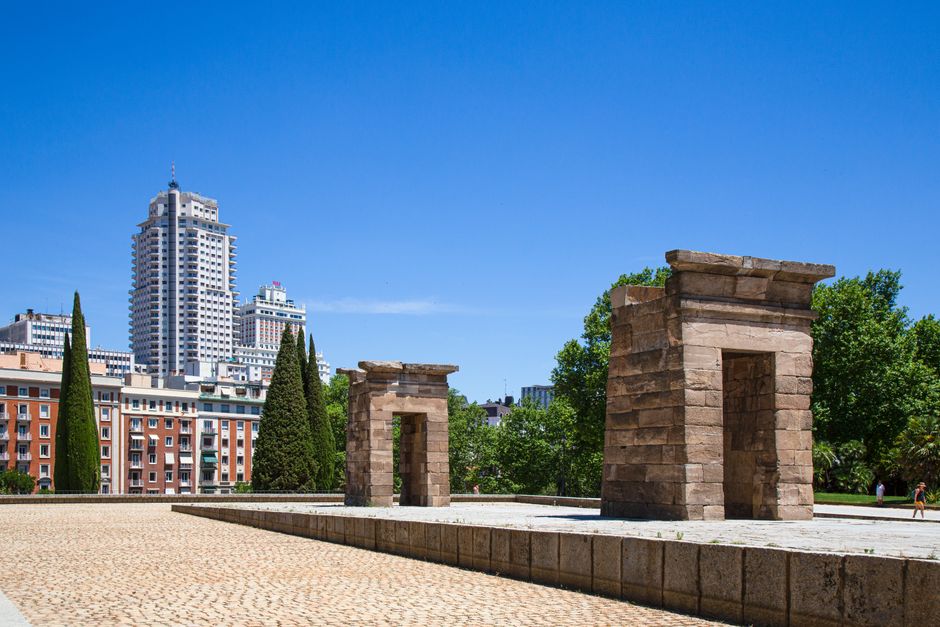 Antiguo edificio con historia en Madrid