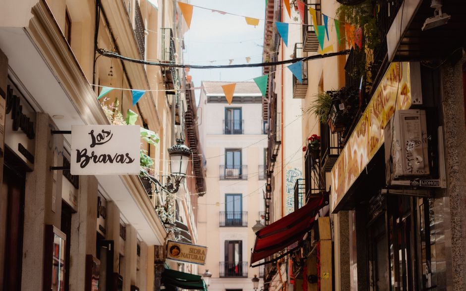 Malasaña durante la Movida Madrileña en los años 80