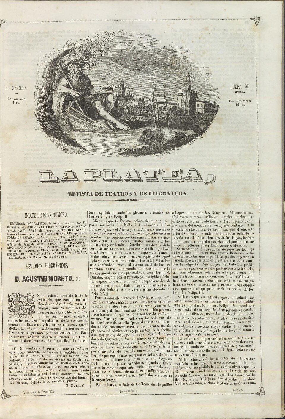 Vista artística de un teatro histórico en Madrid, evocando la literatura y el arte del Siglo de Oro español.