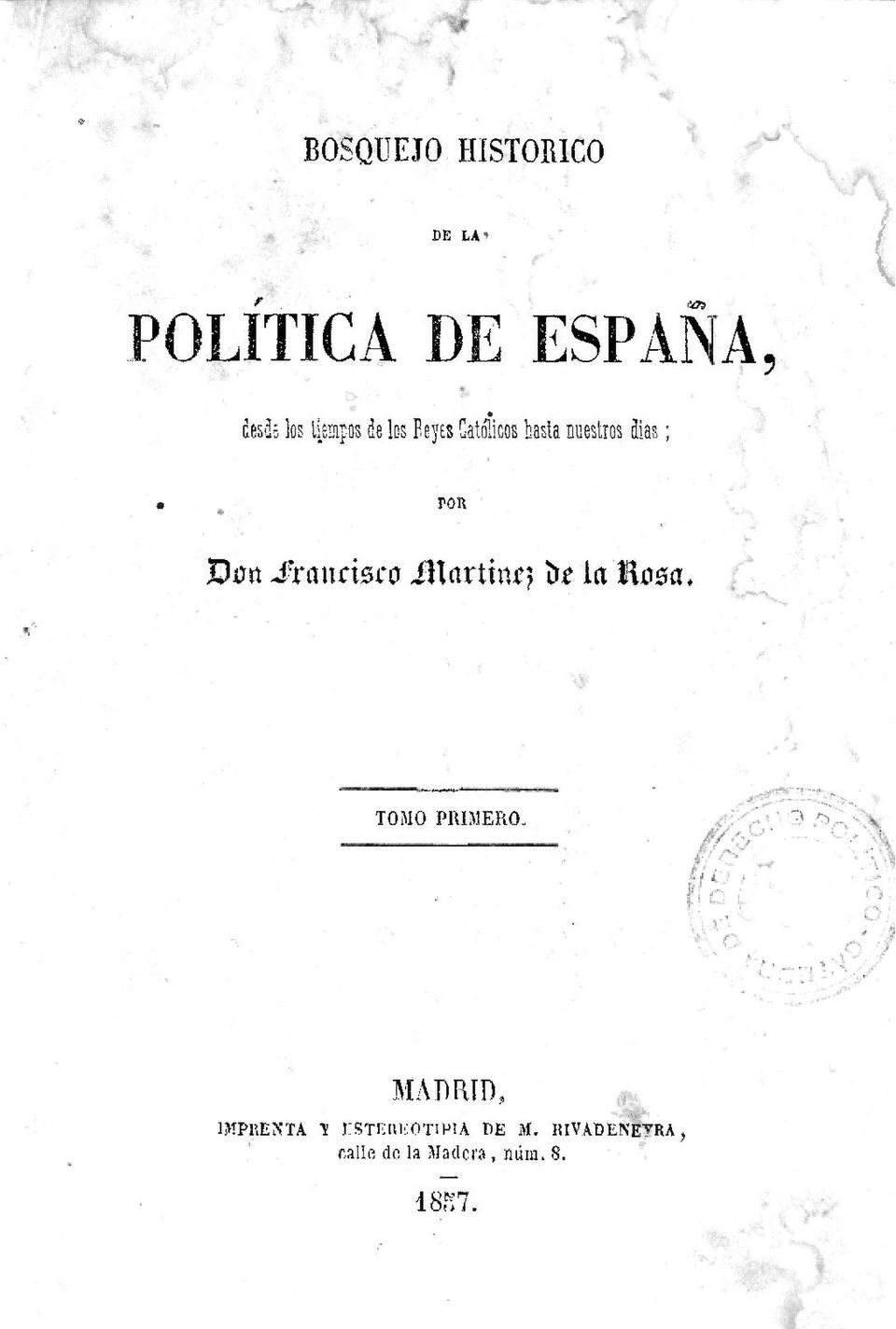 Ilustración sobre la realeza en Madrid con el Palacio Real y retratos de reyes españoles.